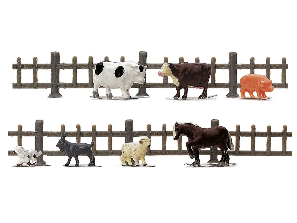 Hornby R7120 00 Figuren Bauernhoftiere 7x 1 Hornby R7120 00 Figuren Bauernhoftiere 7x