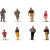 Hornby R7116 00 Figuren Dorfbewohner 8x