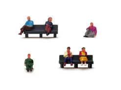 Hornby R7119 00 Figuren Sitzende Personen 6x