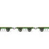 Hornby R60014 Güterwagenset Flat Bed Wagon L&MR 3x Spur 00