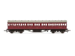 Hornby R4689A Personenwagen 57ft Stanier Non-Corridor Composite M16587M BR