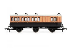 Hornby R40293 Personenwagen 6 Wheel Coach 3rd Class 648 LSWR Spur 00