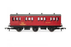 Hornby R40359 Personenwagen 6 Wheel Crew Coach KDE107E BR Departmental Spur 00