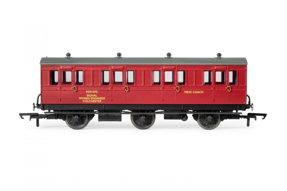Hornby R40359 Personenwagen 6 Wheel Crew Coach KDE107E BR Departmental Spur 00 1 Hornby R40359 Personenwagen 6 Wheel Crew Coach KDE107E BR Departmental Spur 00