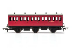 Hornby R40124 Personenwagen 6 Wheel Coach 3rd Class E31070 BR Spur 00